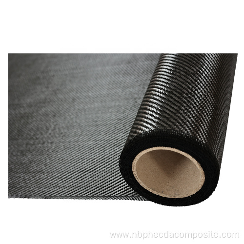 3k 200g twill braided carbon fiber fabric roll